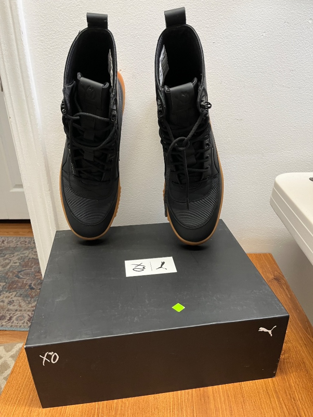 Puma XO Parallel Black Tactical Boots 10 - Picture 7 of 16